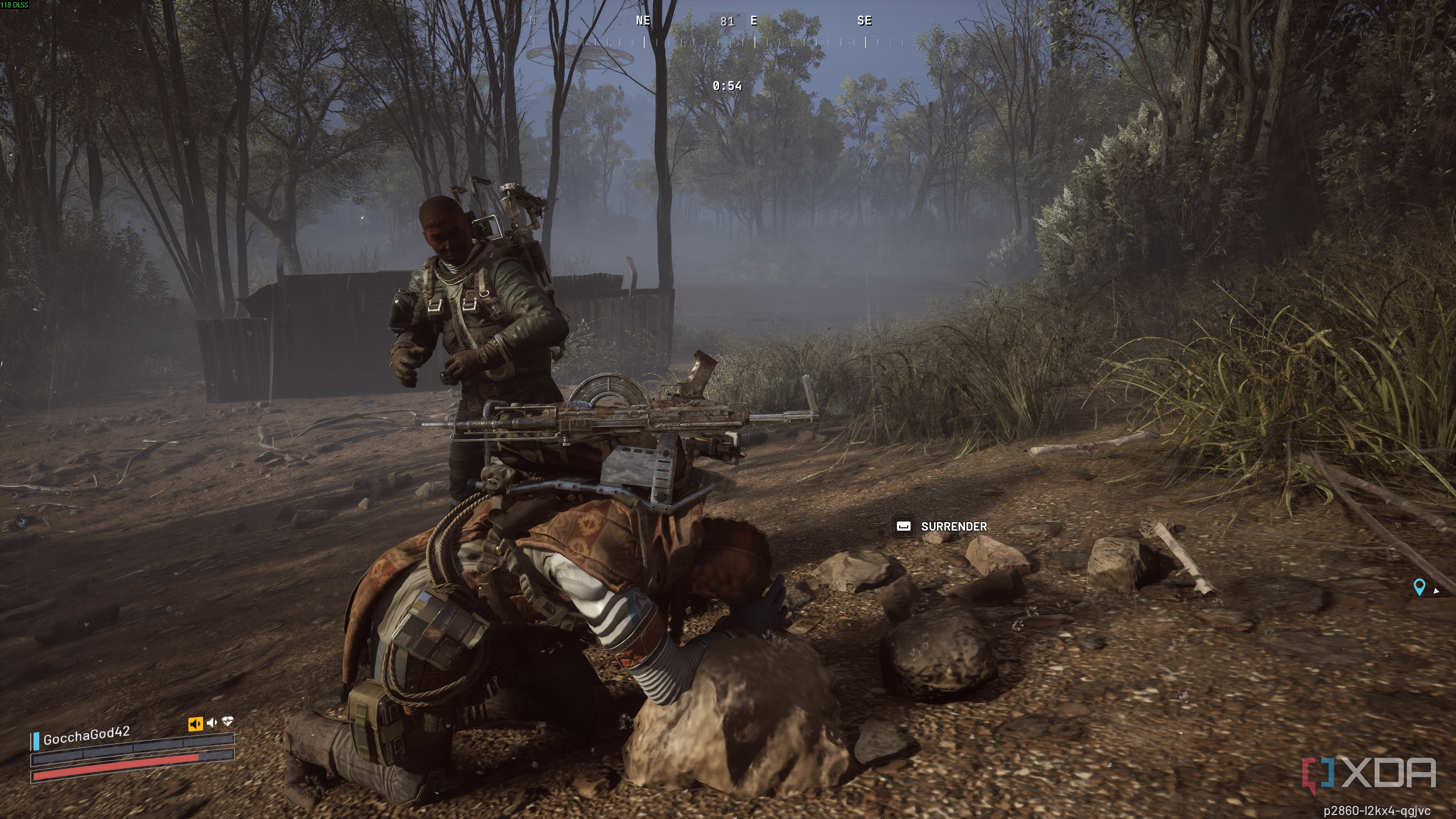 Being knocked out by a fellow raider in Arc Raiders.