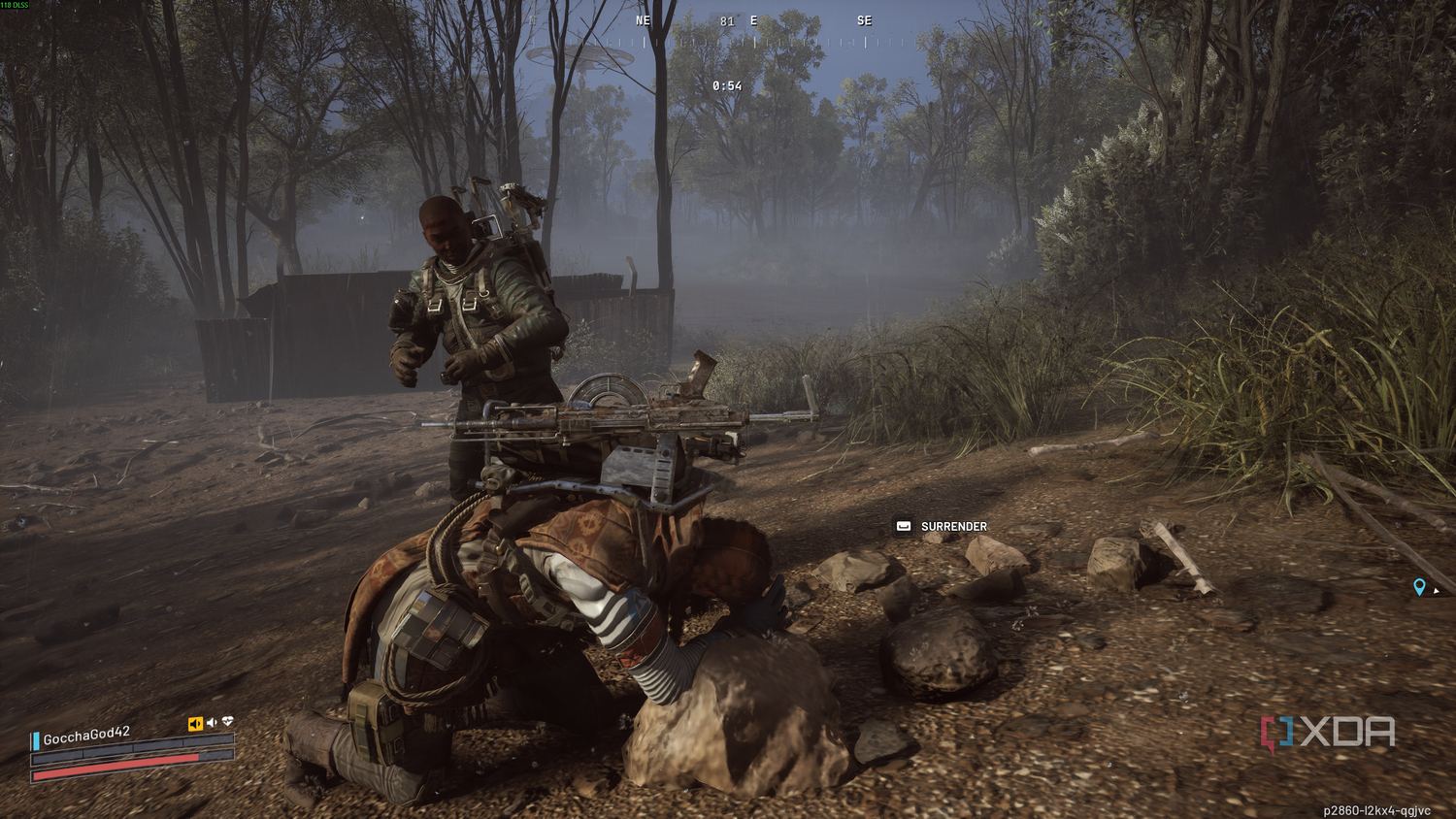 Being knocked out by a fellow raider in Arc Raiders.