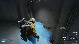 Healing after using a door blocker in Arc Raiders.