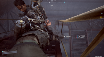 Being knocked out by another player in Arc Raiders.