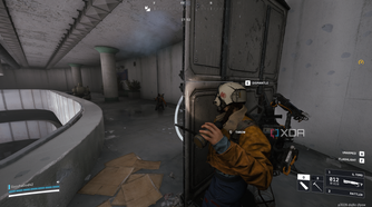 Using a barricade in Arc Raiders.