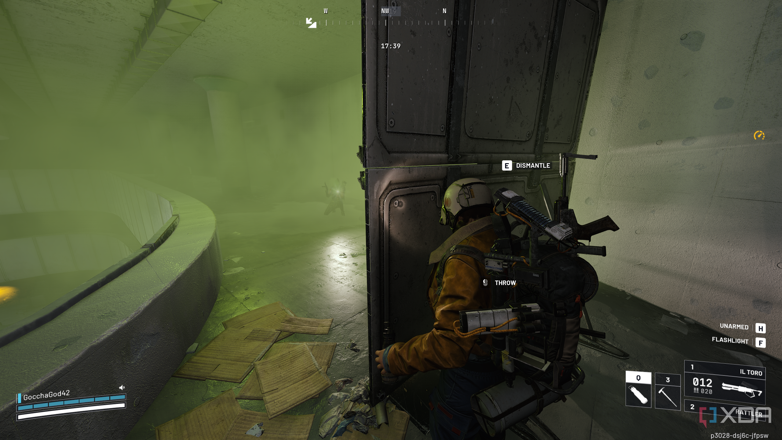 Using gas grenades in Arc Raiders.