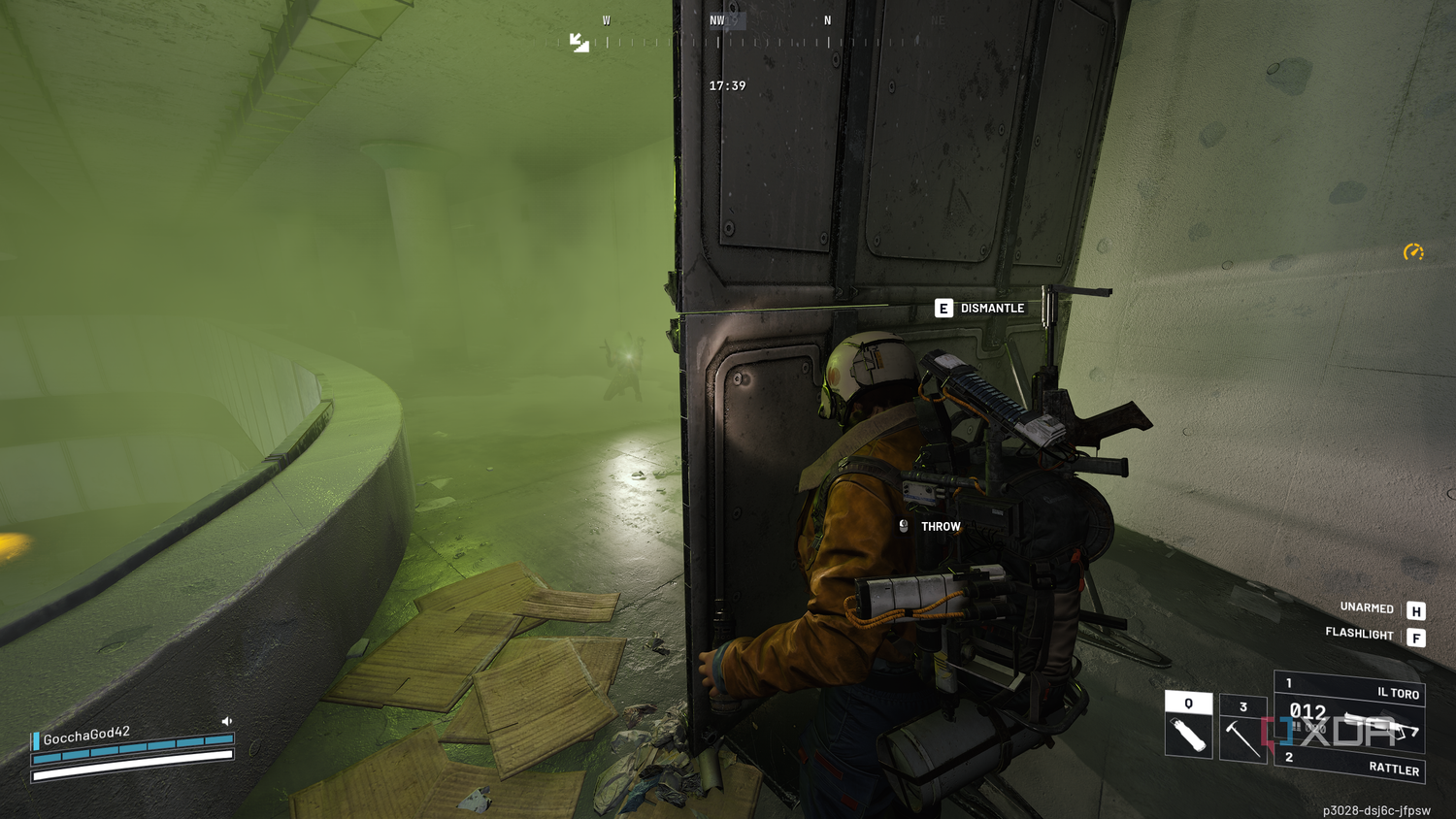 Using gas grenades in Arc Raiders.