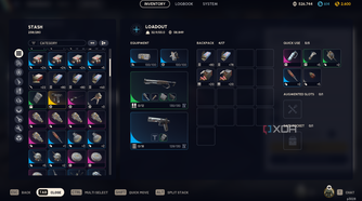 Grenade-heavy loadout in Arc Raiders.