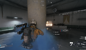 Healing behind cover in Arc Raiders.