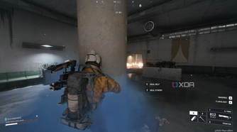 Healing behind cover in Arc Raiders.