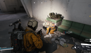 A knocked-down raider in Arc Raiders.
