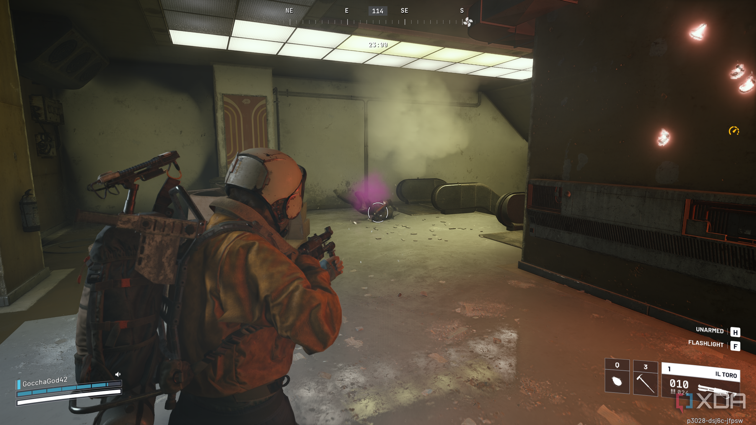 Knocking out a raider in PvP in Arc Raiders.