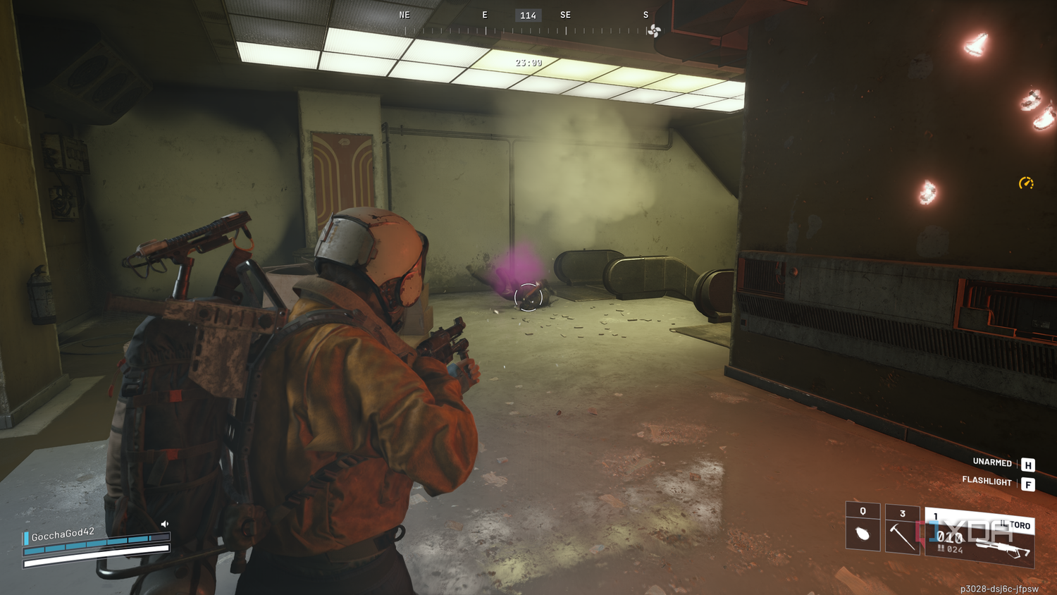 Knocking out a raider in PvP in Arc Raiders.