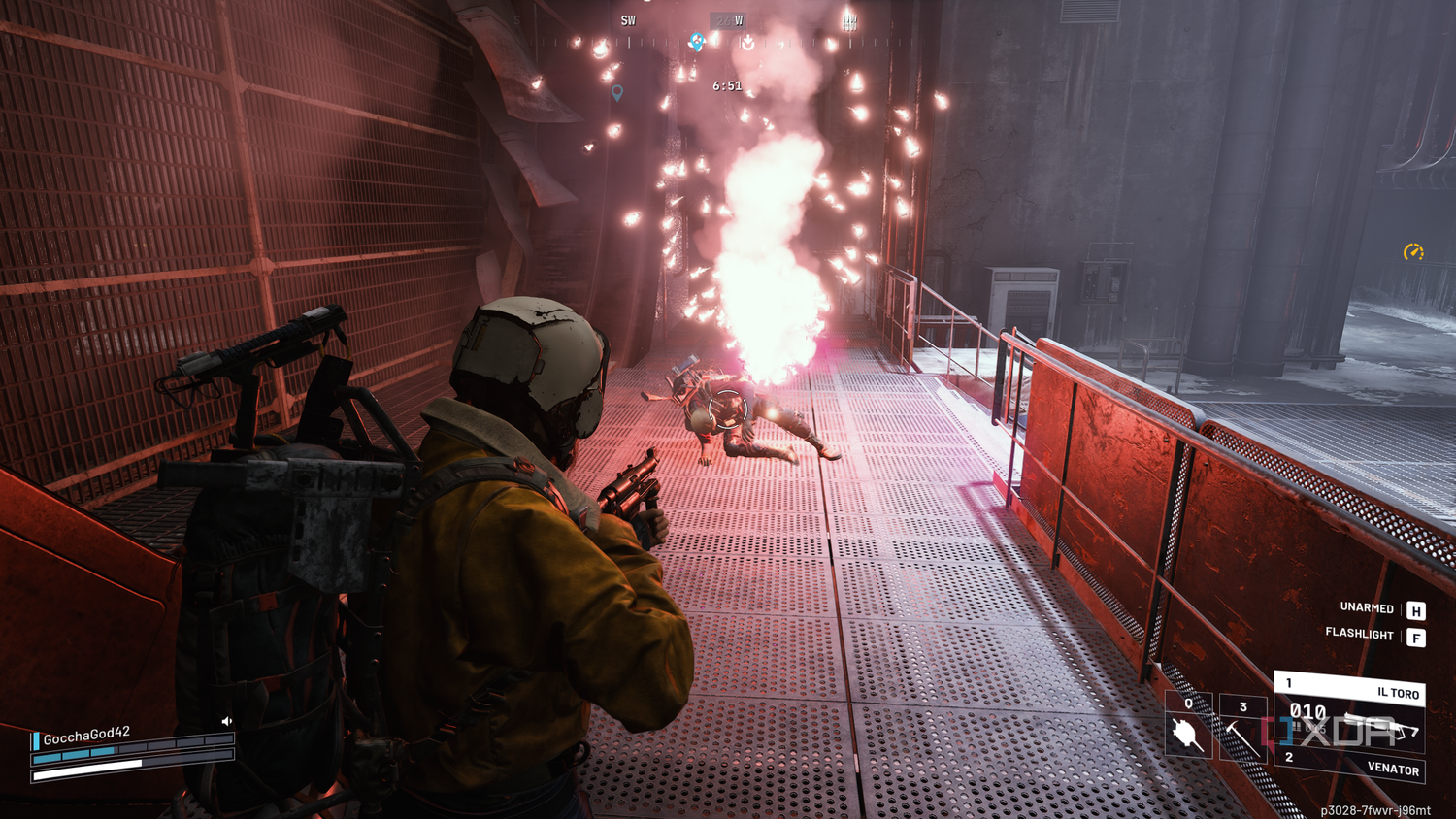 Knocking out a raider in pvp in Arc Raiders.
