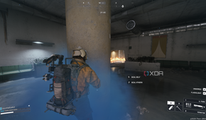 Healing behind cover in Arc Raiders.