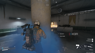 Healing behind cover in Arc Raiders.