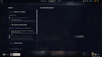 The quest logbook in Arc Raiders.