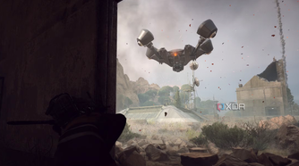 Being downed by a Rocketeer in Arc Raiders.