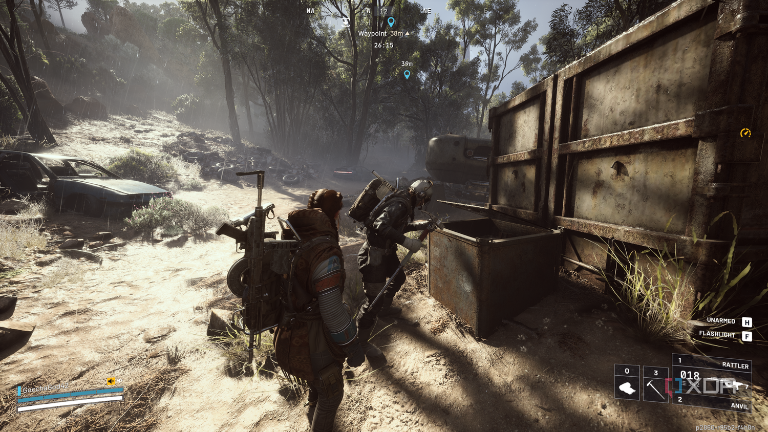 Looting with another player/raider in solos in Arc Raiders.