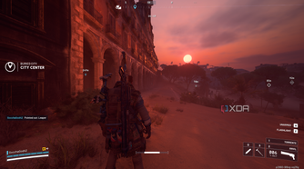Dusk in Buried City in Arc Raiders.