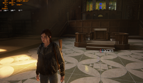 A screenshot from the video game 'The Last of Us Part II'.