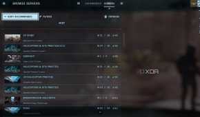 Server Browser in Battlefield 6.