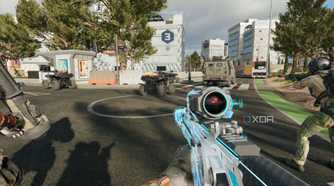 A screenshot of multiplayer gameplay from Call of Duty: Black Ops 7