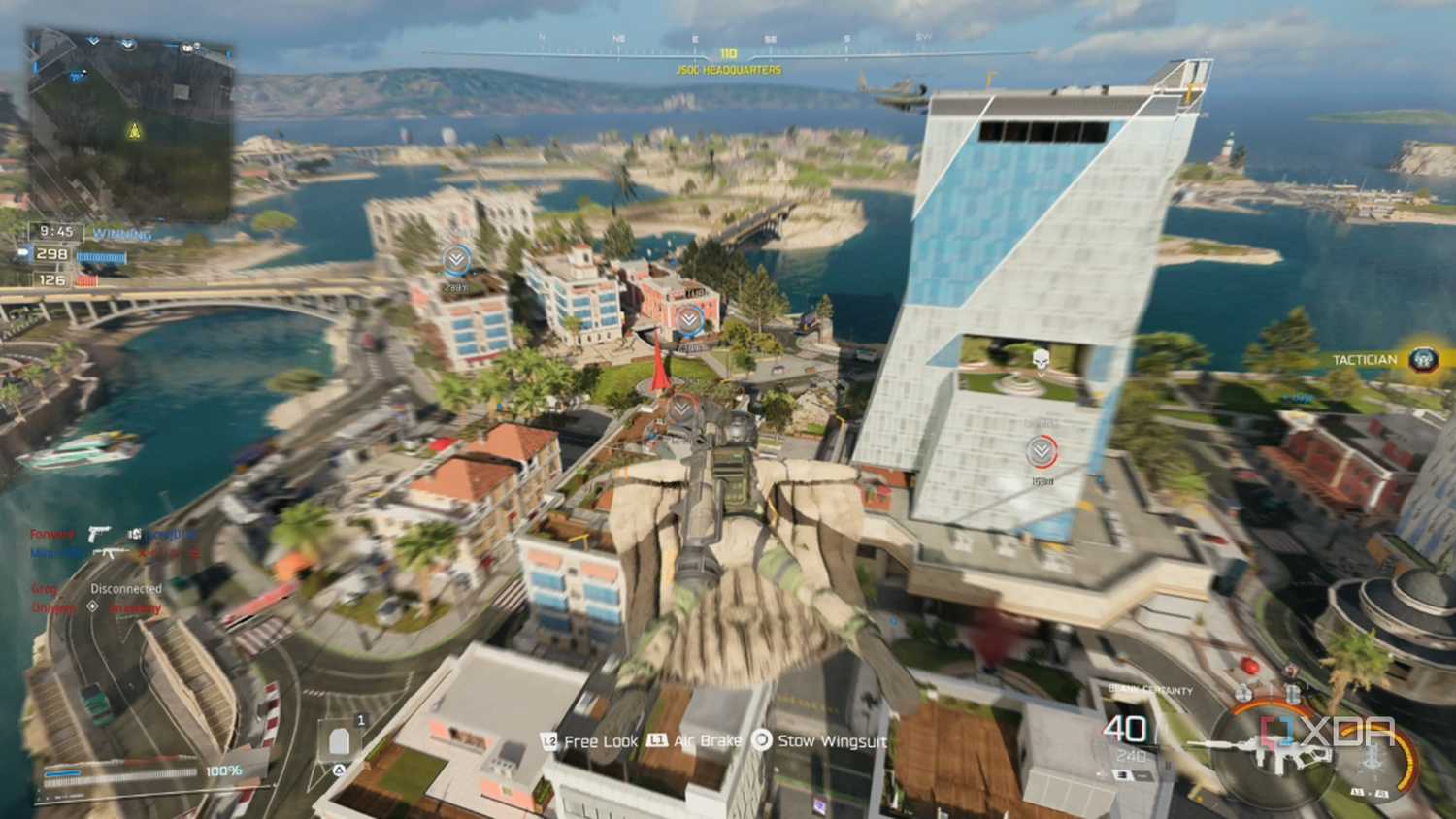 A screenshot of multiplayer gameplay from Call of Duty: Black Ops 7
