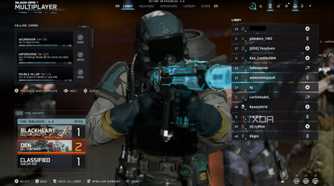 A screenshot of multiplayer lobby from Call of Duty: Black Ops 7