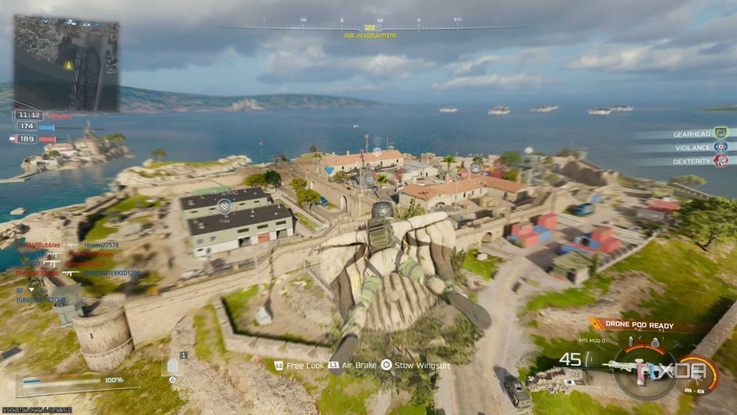 A screenshot of multiplayer gameplay from Call of Duty: Black Ops 7