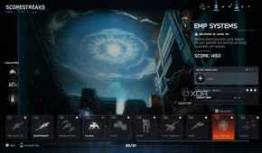 A screenshot of killstreak loadout screen from Call of Duty: Black Ops 7