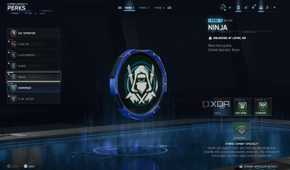 A screenshot of perks customization from Call of Duty: Black Ops 7