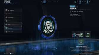 A screenshot of perks customization from Call of Duty: Black Ops 7