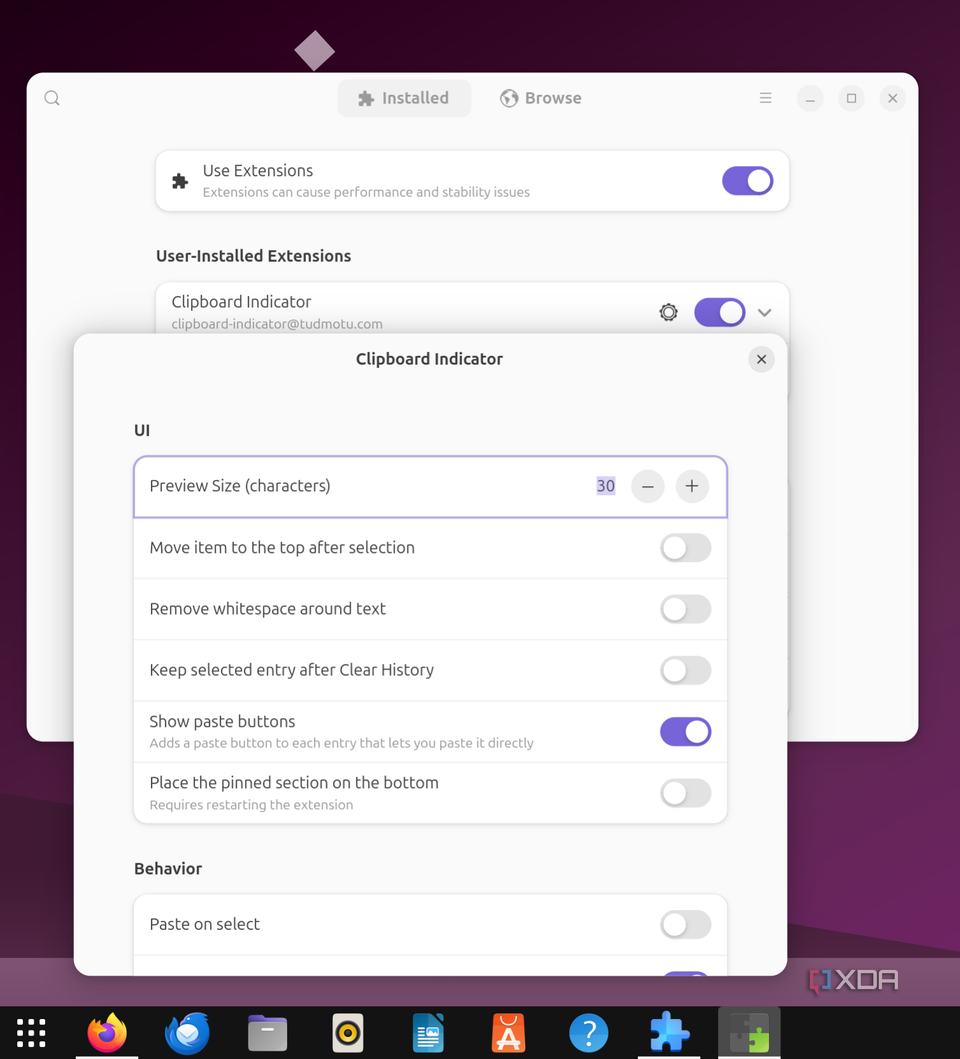 These 5 Gnome extensions instantly improved my Linux workflow