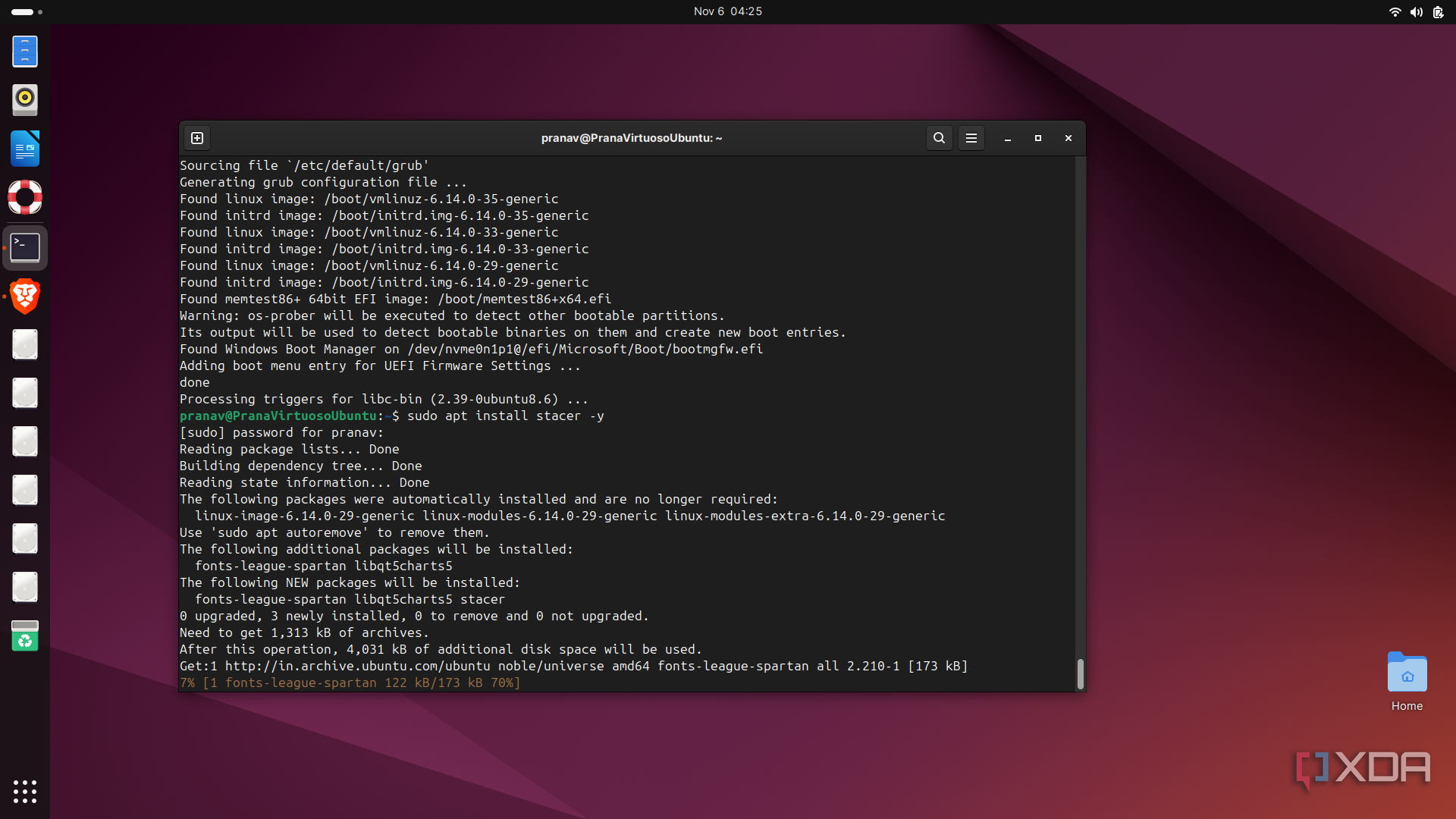 I used this app to optimize Ubuntu and make it run smoother