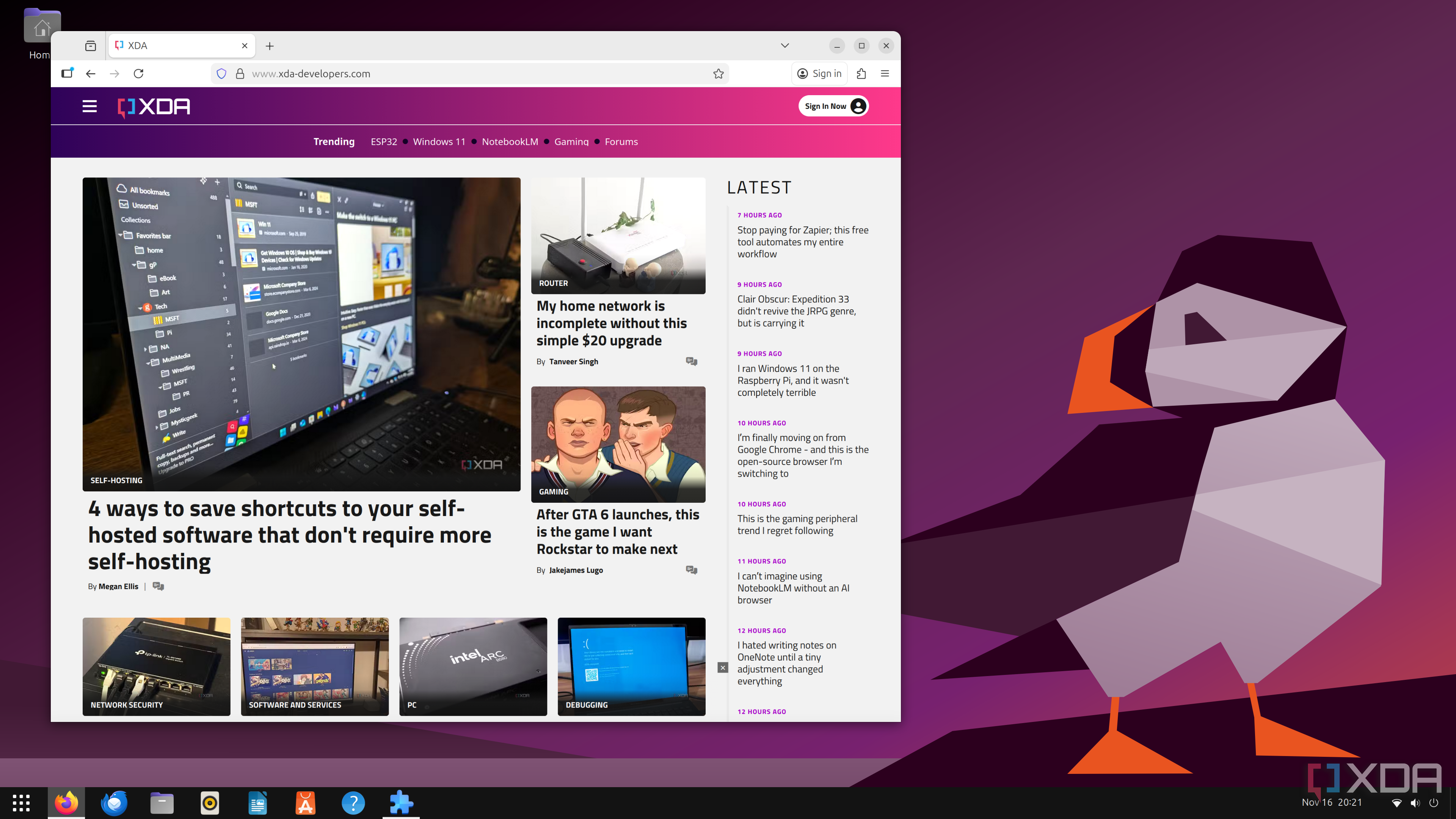 These 5 Gnome extensions instantly improved my Linux workflow