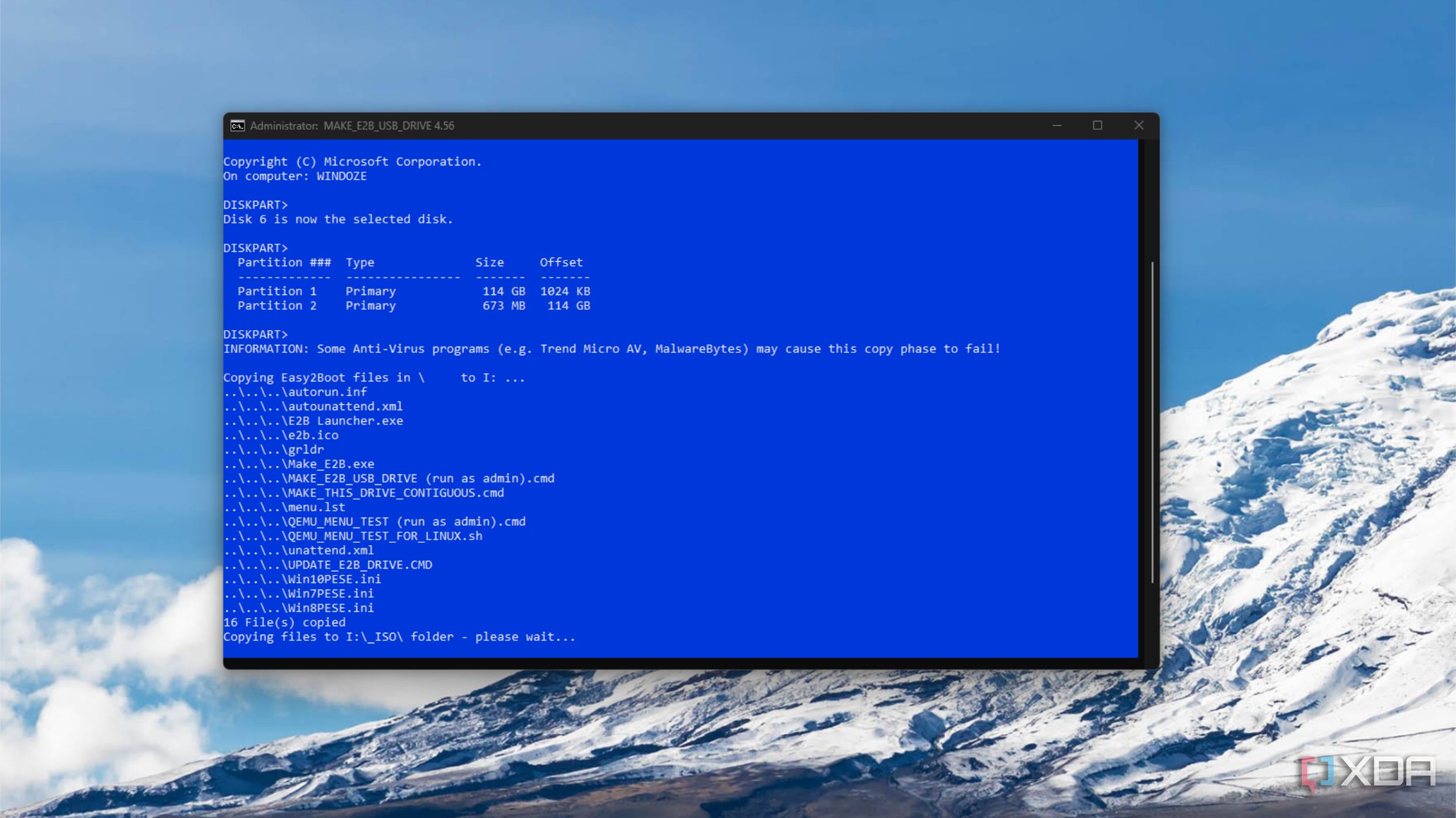 I made a multi-boot USB drive for almost any OS, new or old