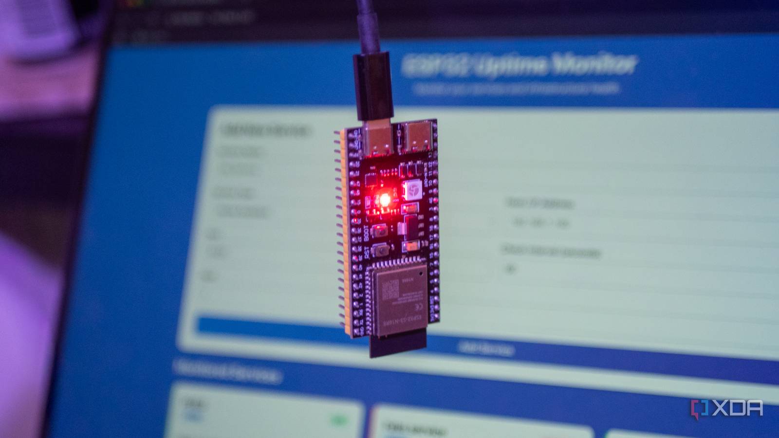I built a $5 uptime monitor using an ESP32 and it's surprisingly powerful