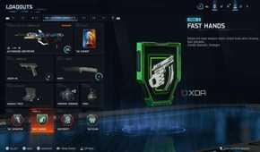 A screenshot of the custom loadout screen from Call of Duty: Black Ops 7