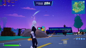 A screenshot from the video game 'Fortnite'.