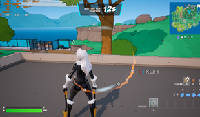 A screenshot from the video game, 'Fortnite'.
