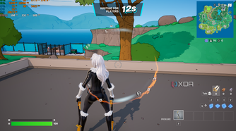 A screenshot from the video game, 'Fortnite'.