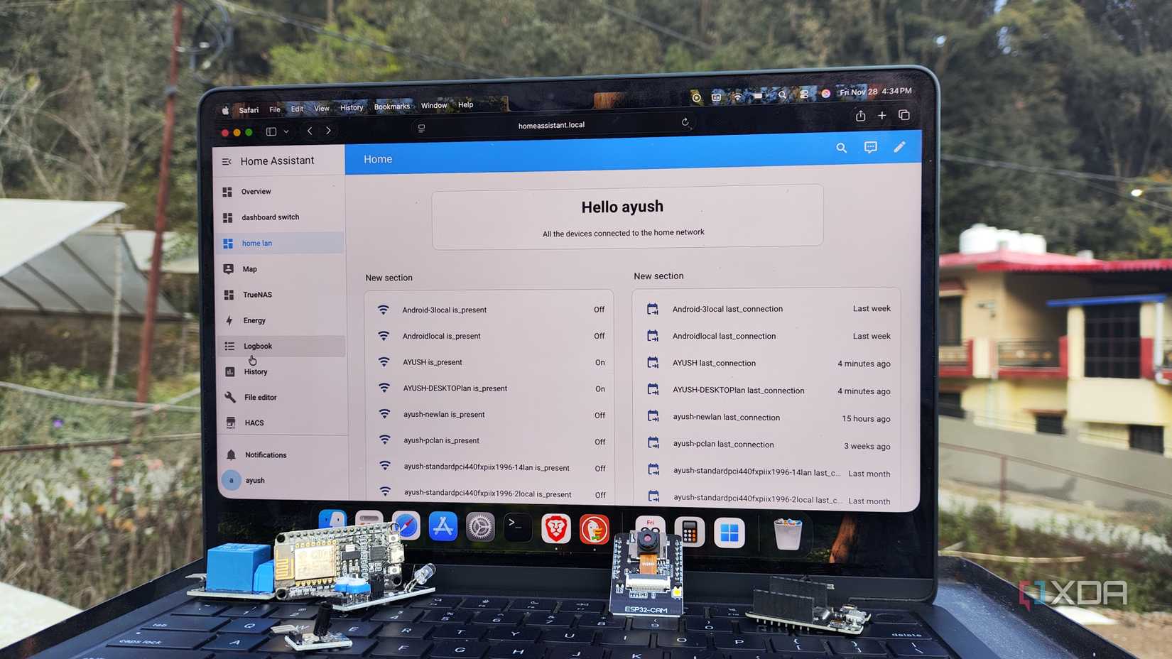 Accediendo a la interfaz HASS