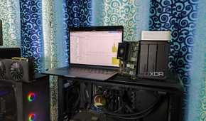 A bunch of home lab devices