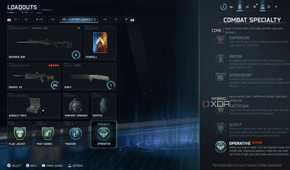 A screenshot of the custom loadout screen from Call of Duty: Black Ops 7