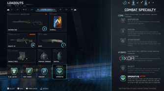 A screenshot of the custom loadout screen from Call of Duty: Black Ops 7