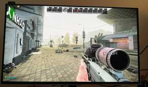 A photo of a display showing Escape From Tarkov