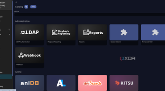 Jellyfin's plugins are key to customizing your experience.