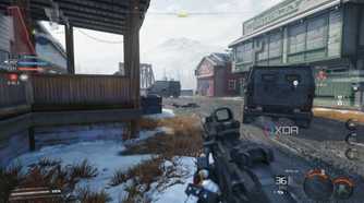 A screenshot of multiplayer gameplay from Call of Duty: Black Ops 7