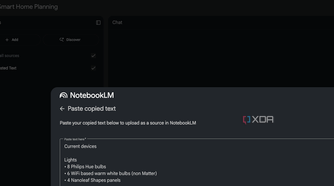 NotebookLM - current smart device list