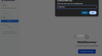NoteDiscovery folder name