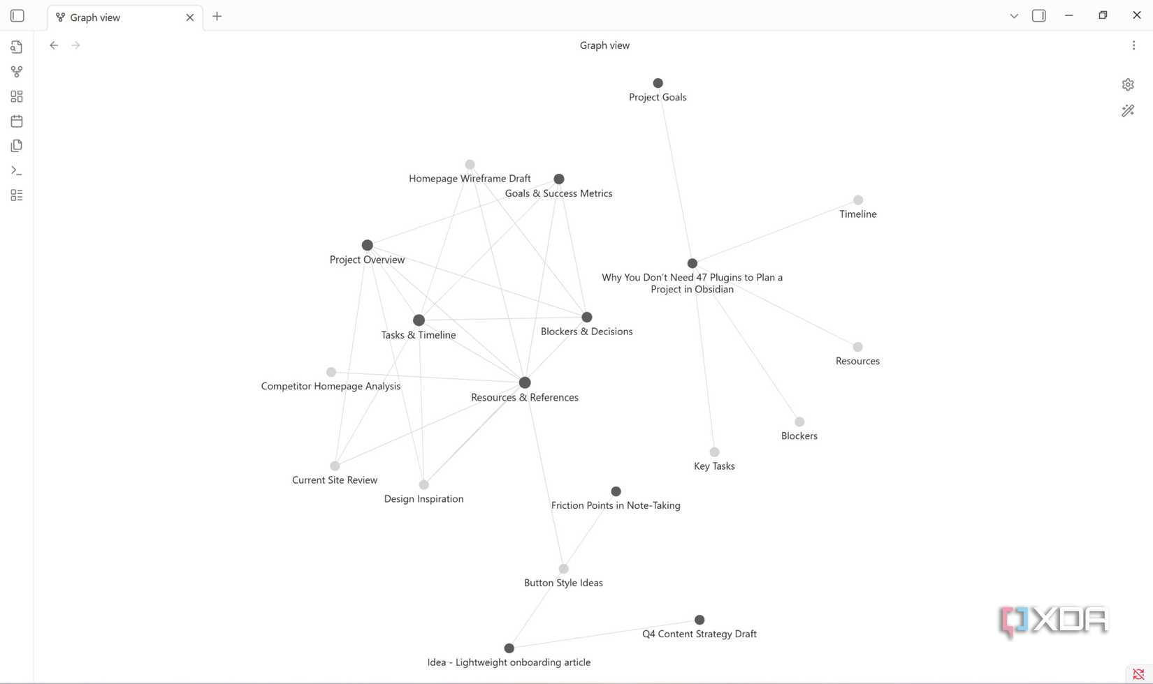 I made a beginner’s guide to mapping an entire project in Obsidian