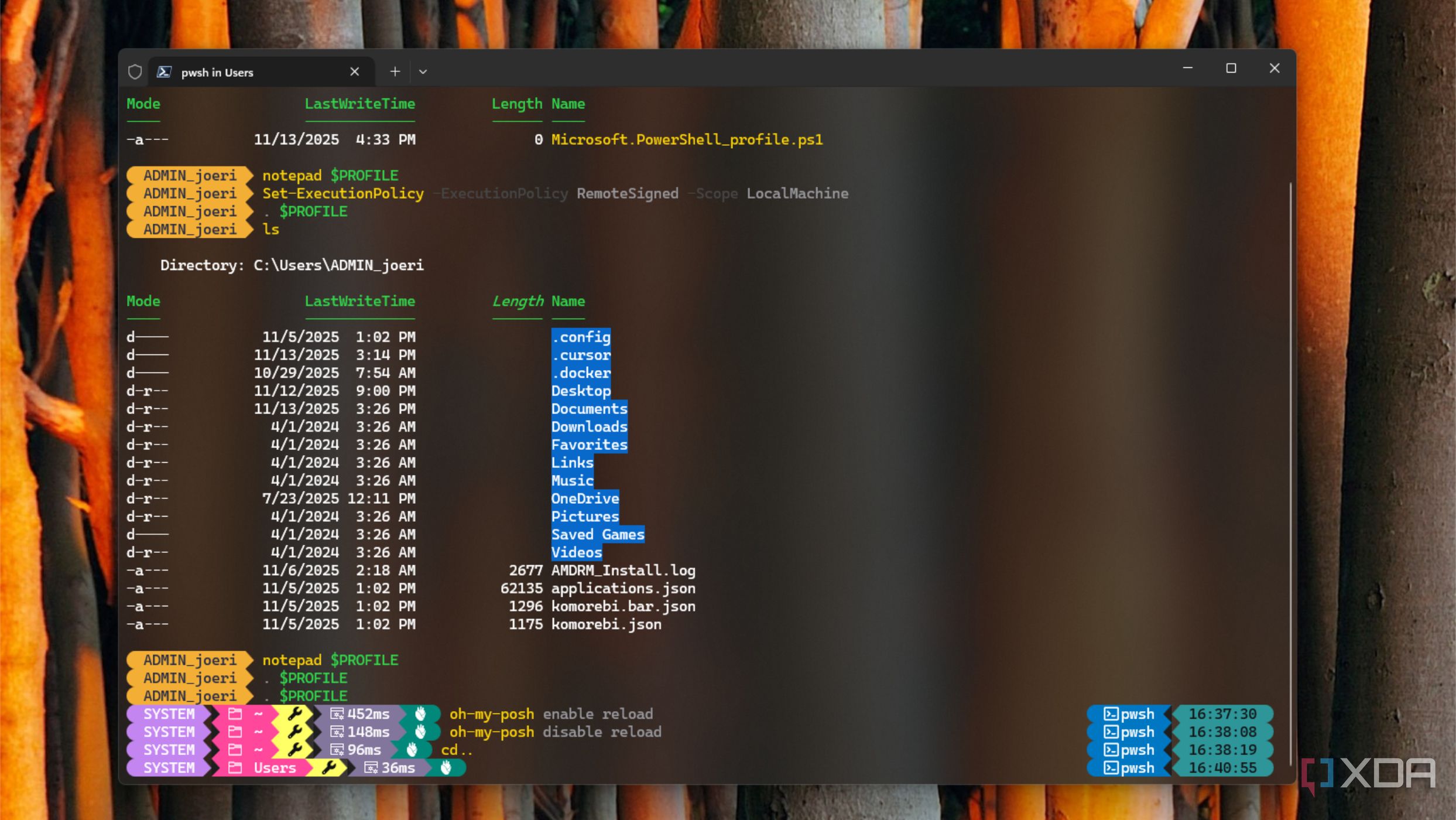 I gave the Windows Terminal the "Pimp my Ride" treatment and it's so ...