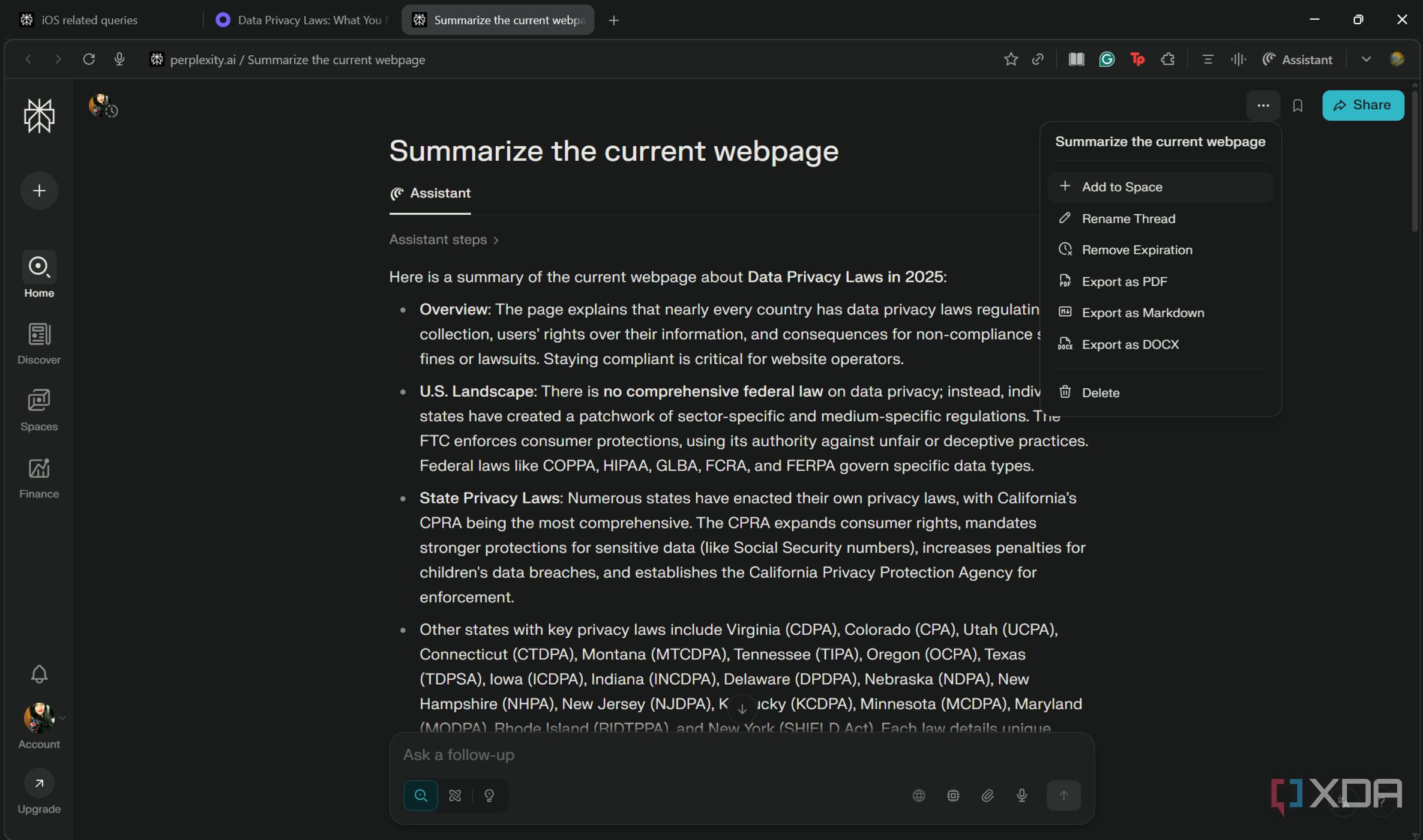 Perplexity Browser turned my random Google searches into structured ...